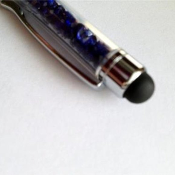 2-in-1 Crystallized Pen Stylus with 2 Refills NEW - Picture 3 of 6